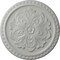 Ekena Millwork Emeryville Ceiling Medallion, Hand-Painted Frost, 16 7/8"OD x 5/8"P CM16ERFRF - alternate 1